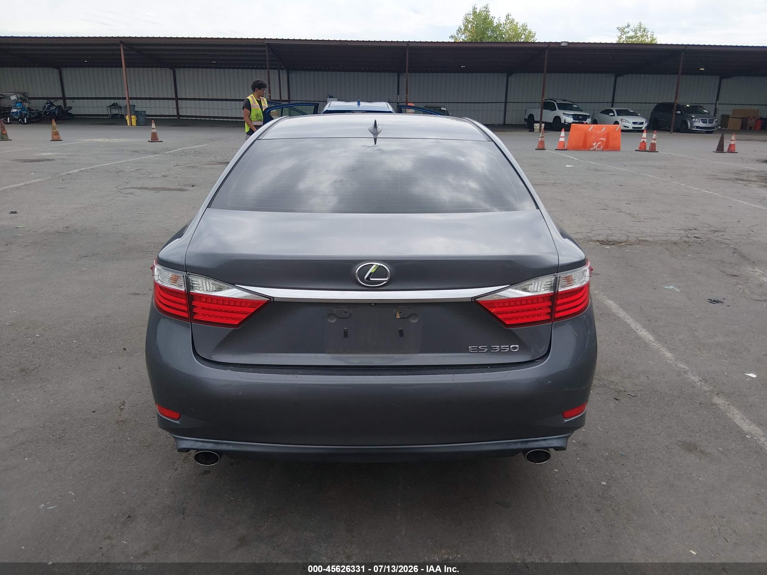 2015 Lexus Es 350   Gray vin: JTHBK1GG7F2171982