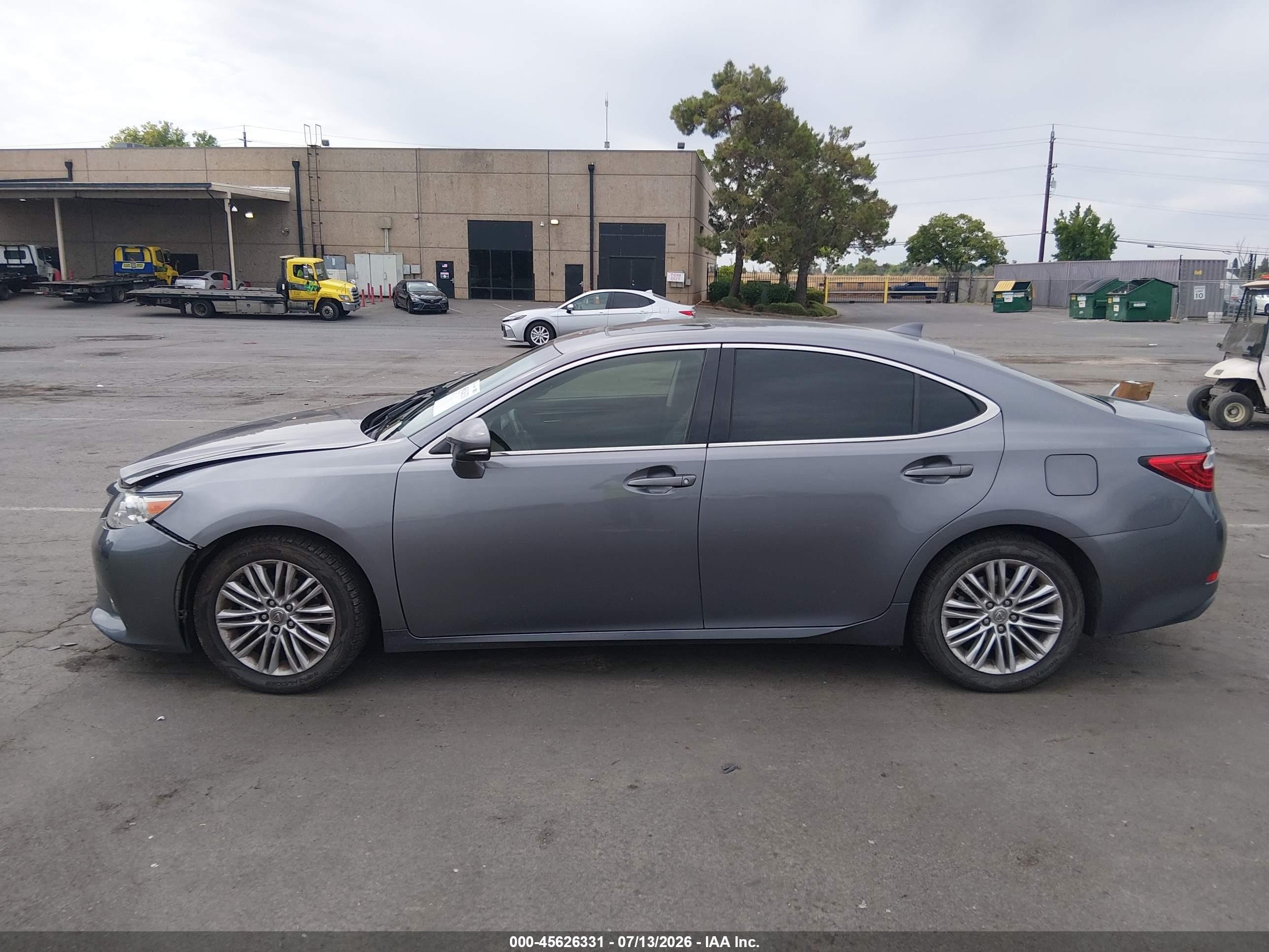 2015 Lexus Es 350   Gray vin: JTHBK1GG7F2171982