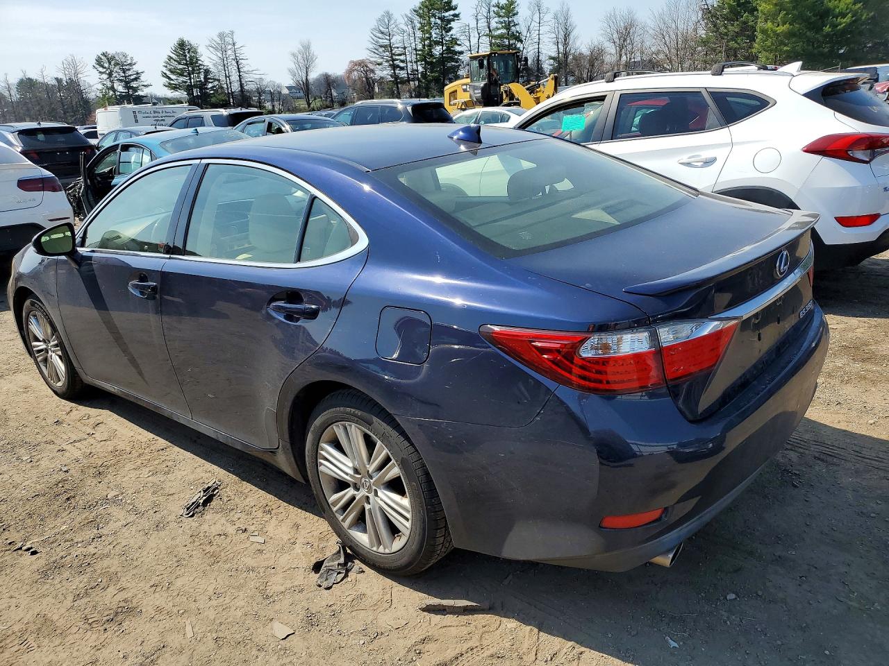 2015 Lexus Es 350 Base Blue vin: JTHBK1GG7F2173246
