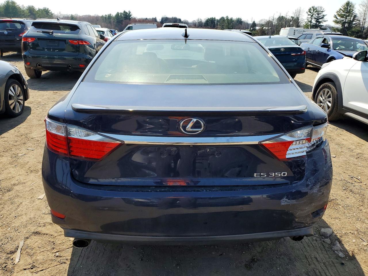 2015 Lexus Es 350 Base Blue vin: JTHBK1GG7F2173246