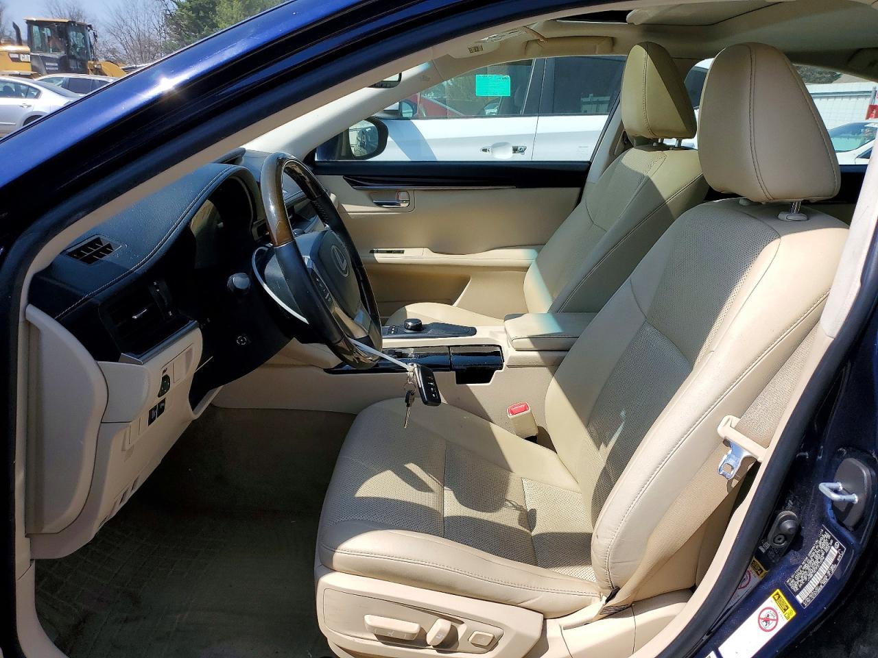 2015 Lexus Es 350 Base Blue vin: JTHBK1GG7F2173246
