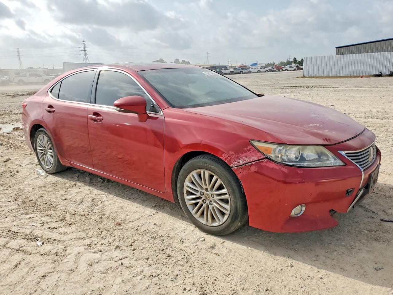 2015 Lexus Es 350 Red vin: JTHBK1GG7F2173800