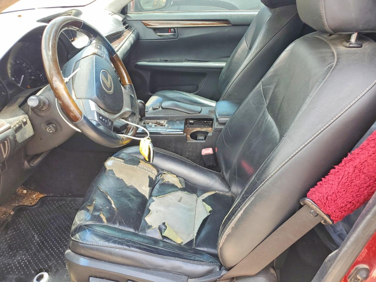 2015 Lexus Es 350 Red vin: JTHBK1GG7F2173800
