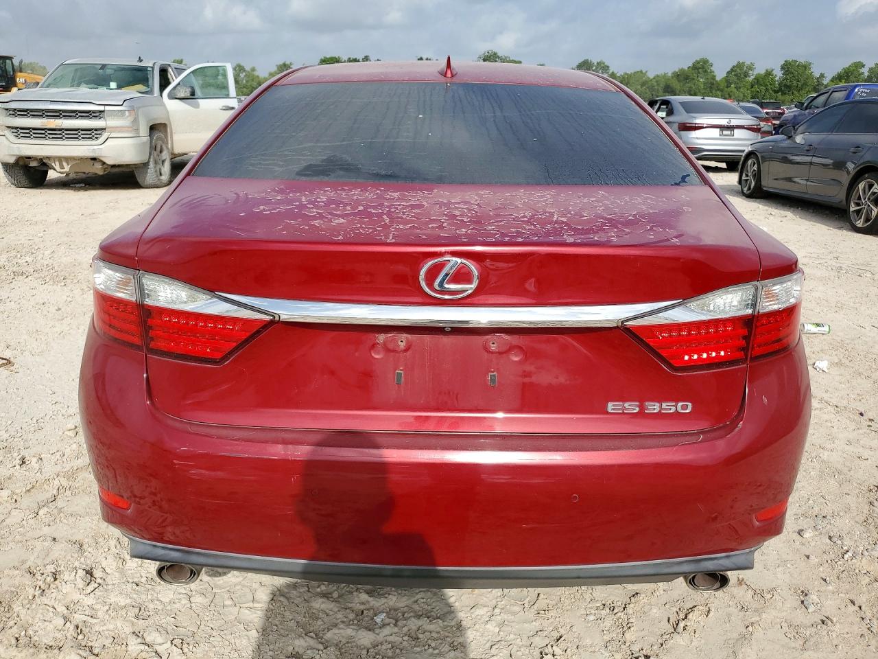 2015 Lexus Es 350 Red vin: JTHBK1GG7F2173800