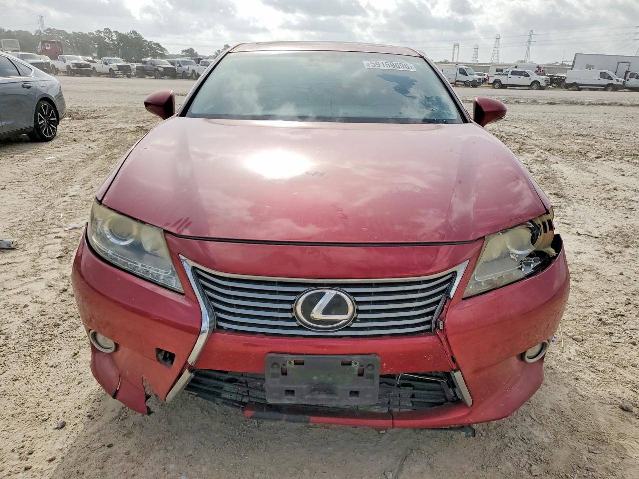 2015 Lexus Es 350 Red vin: JTHBK1GG7F2173800