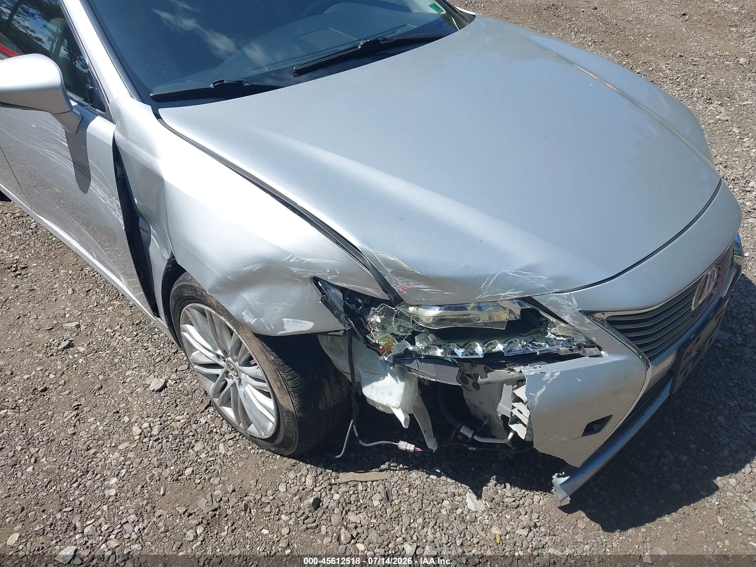 2015 Lexus Es 350   Silver vin: JTHBK1GG7F2174168