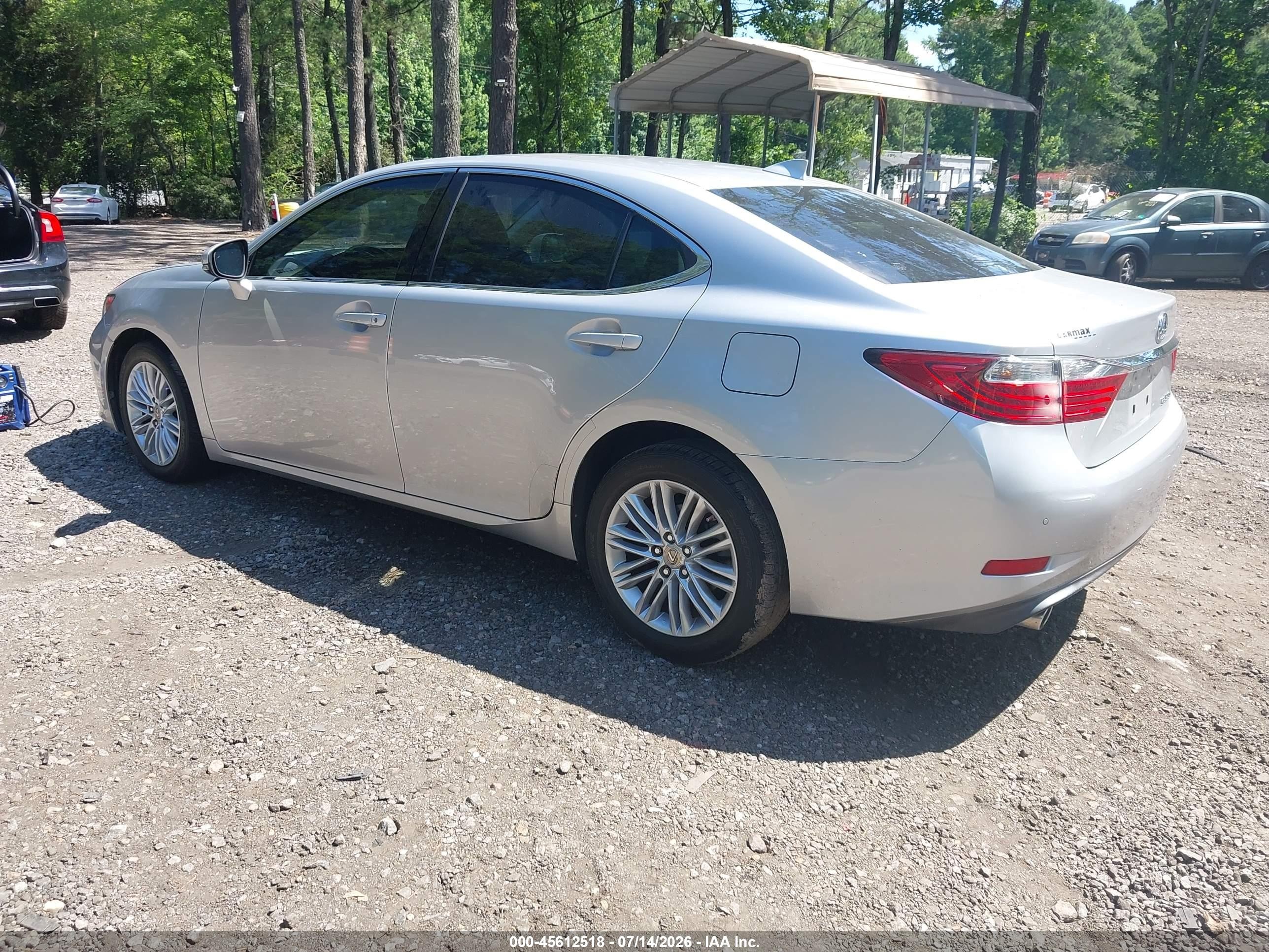 2015 Lexus Es 350   Silver vin: JTHBK1GG7F2174168