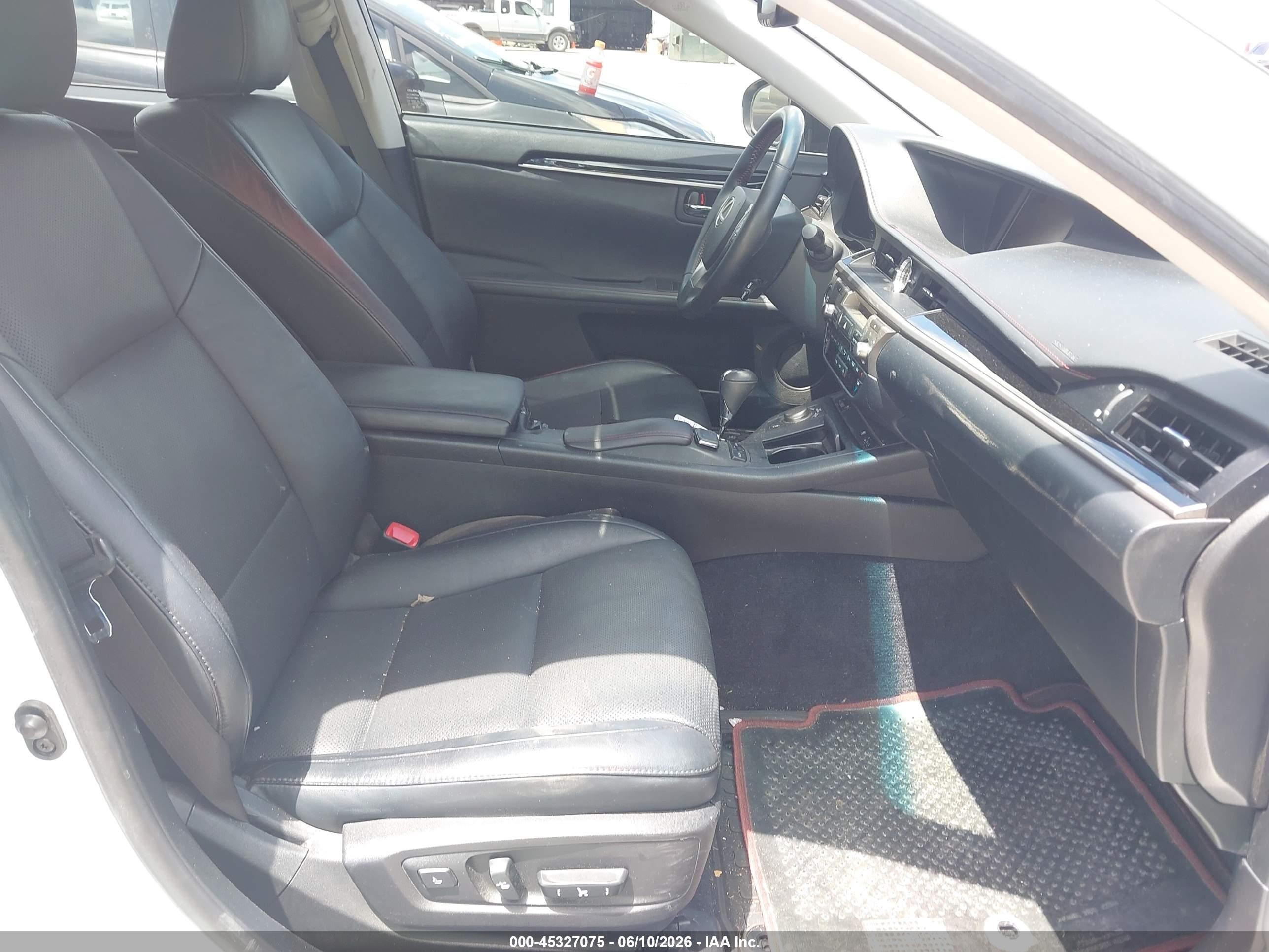 2015 Lexus Es 350 Crafted Line White vin: JTHBK1GG7F2174770