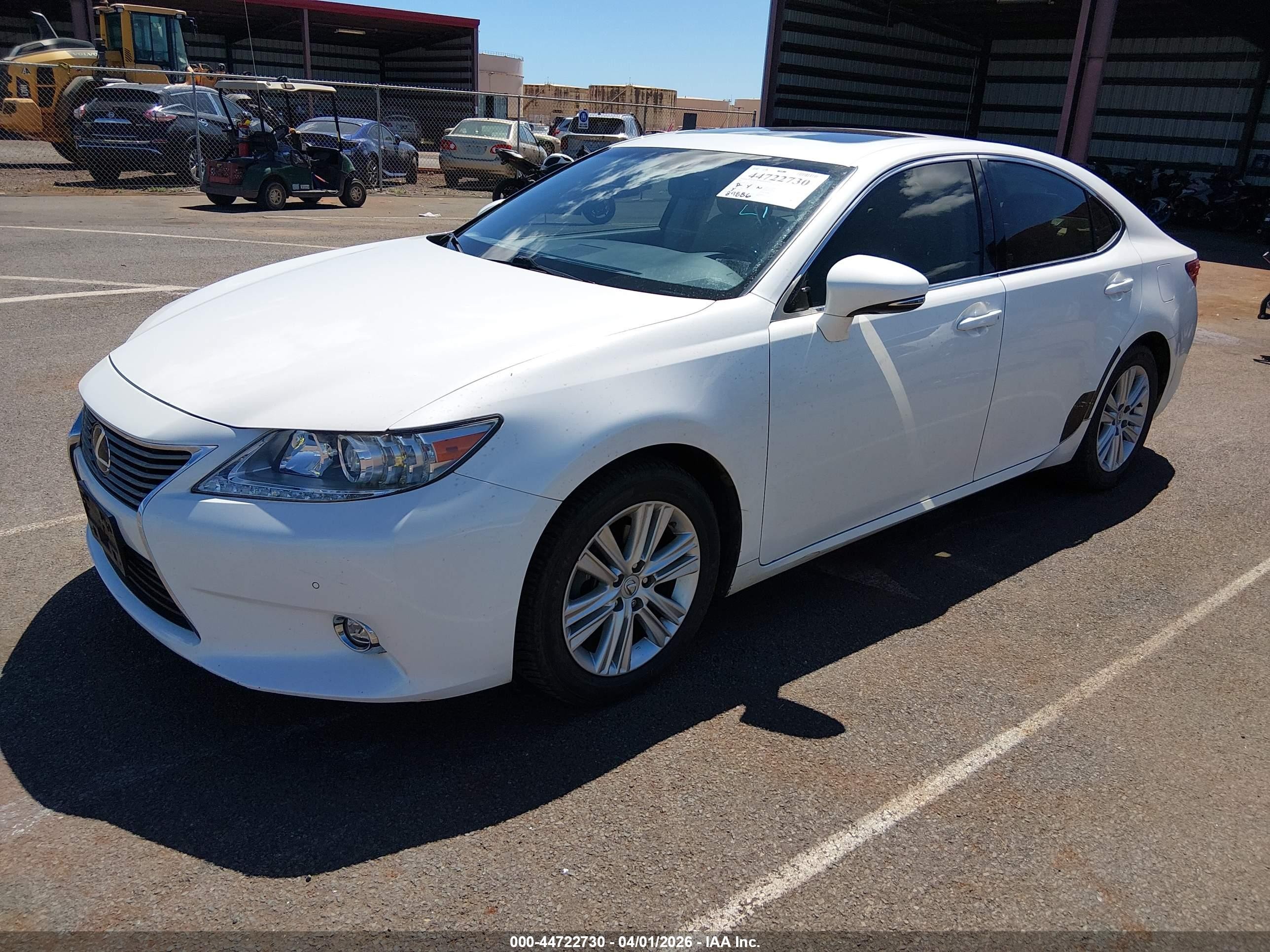 2015 Lexus Es 350 Crafted Line White vin: JTHBK1GG7F2177975