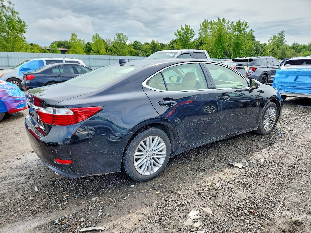 2015 Lexus Es 350 Black vin: JTHBK1GG7F2187888