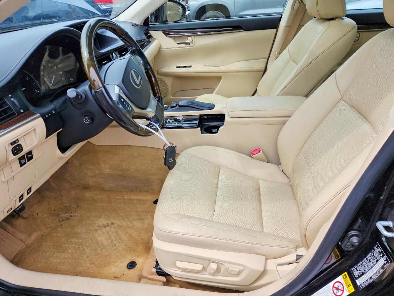 2015 Lexus Es 350 Black vin: JTHBK1GG7F2187888