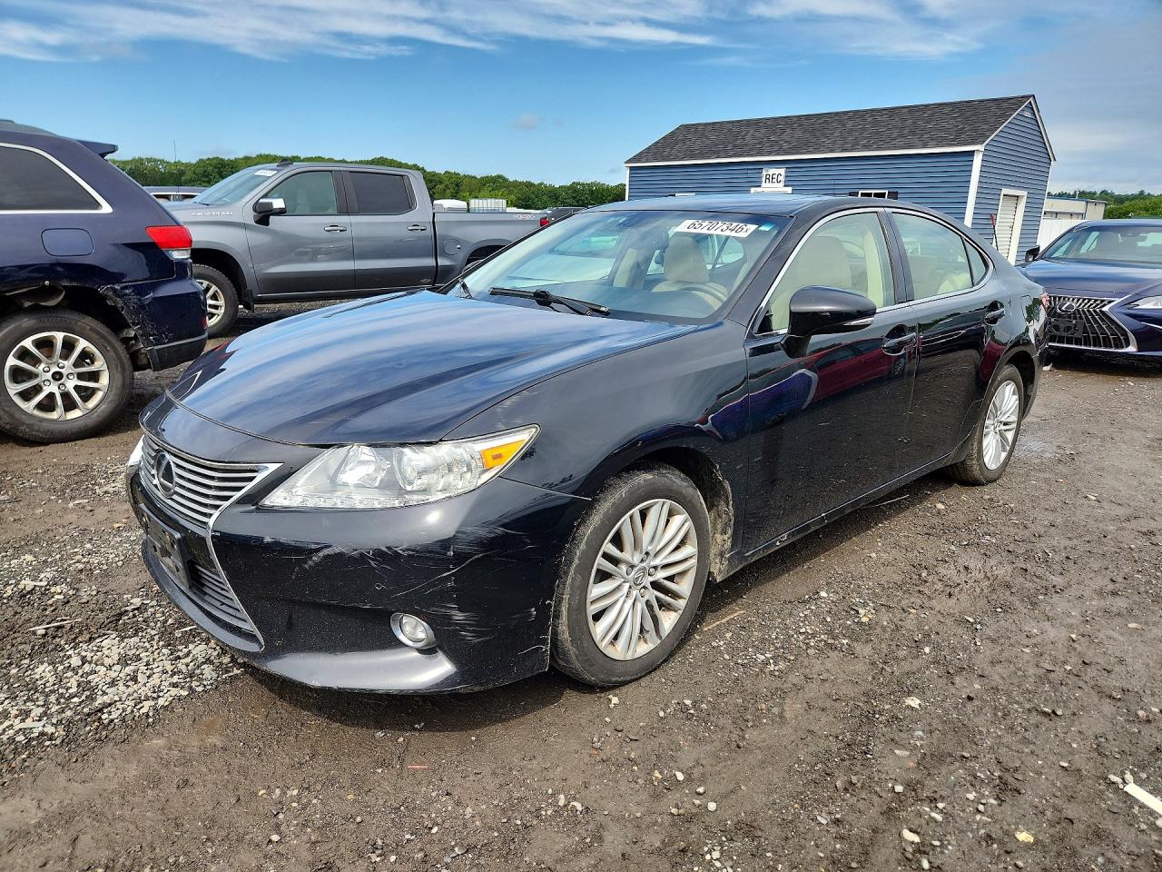 2015 Lexus Es 350 Black vin: JTHBK1GG7F2187888