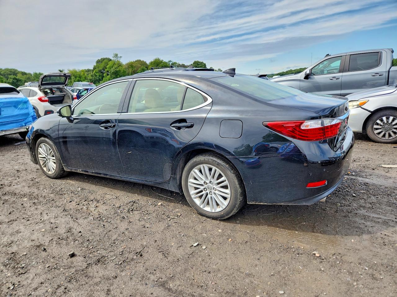 2015 Lexus Es 350 Black vin: JTHBK1GG7F2187888