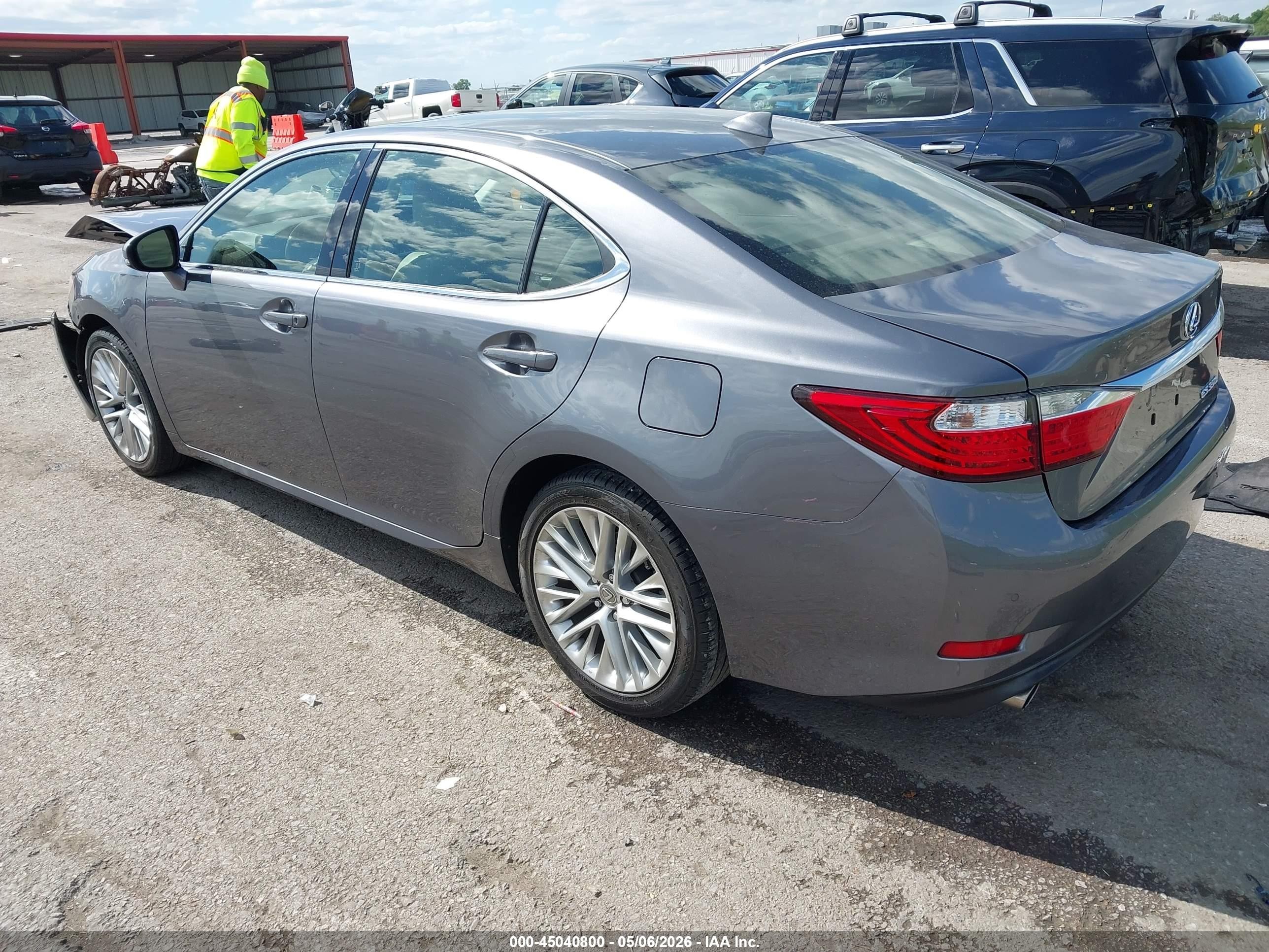 2015 Lexus Es 350   Gray vin: JTHBK1GG7F2190192