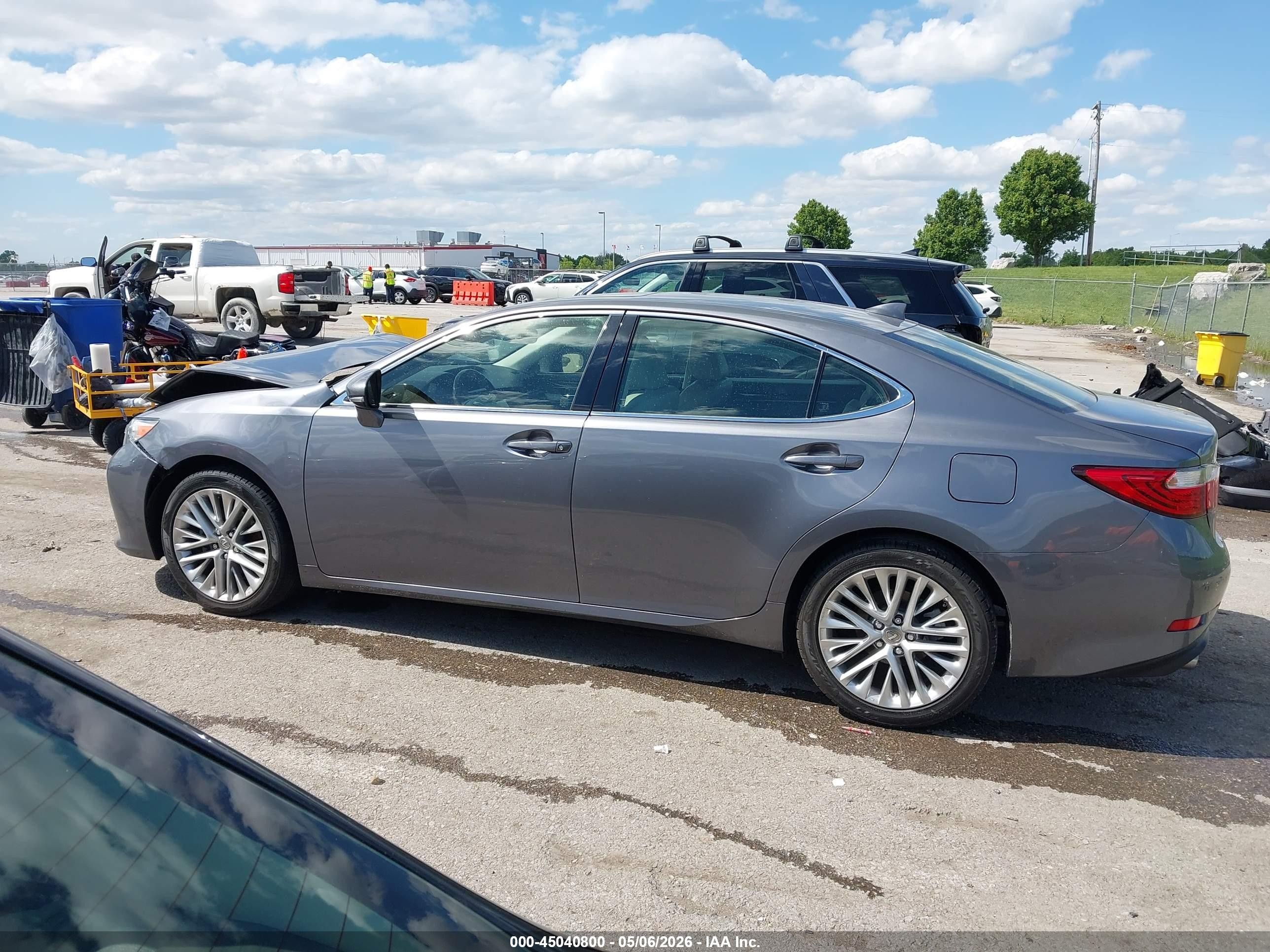 2015 Lexus Es 350   Gray vin: JTHBK1GG7F2190192