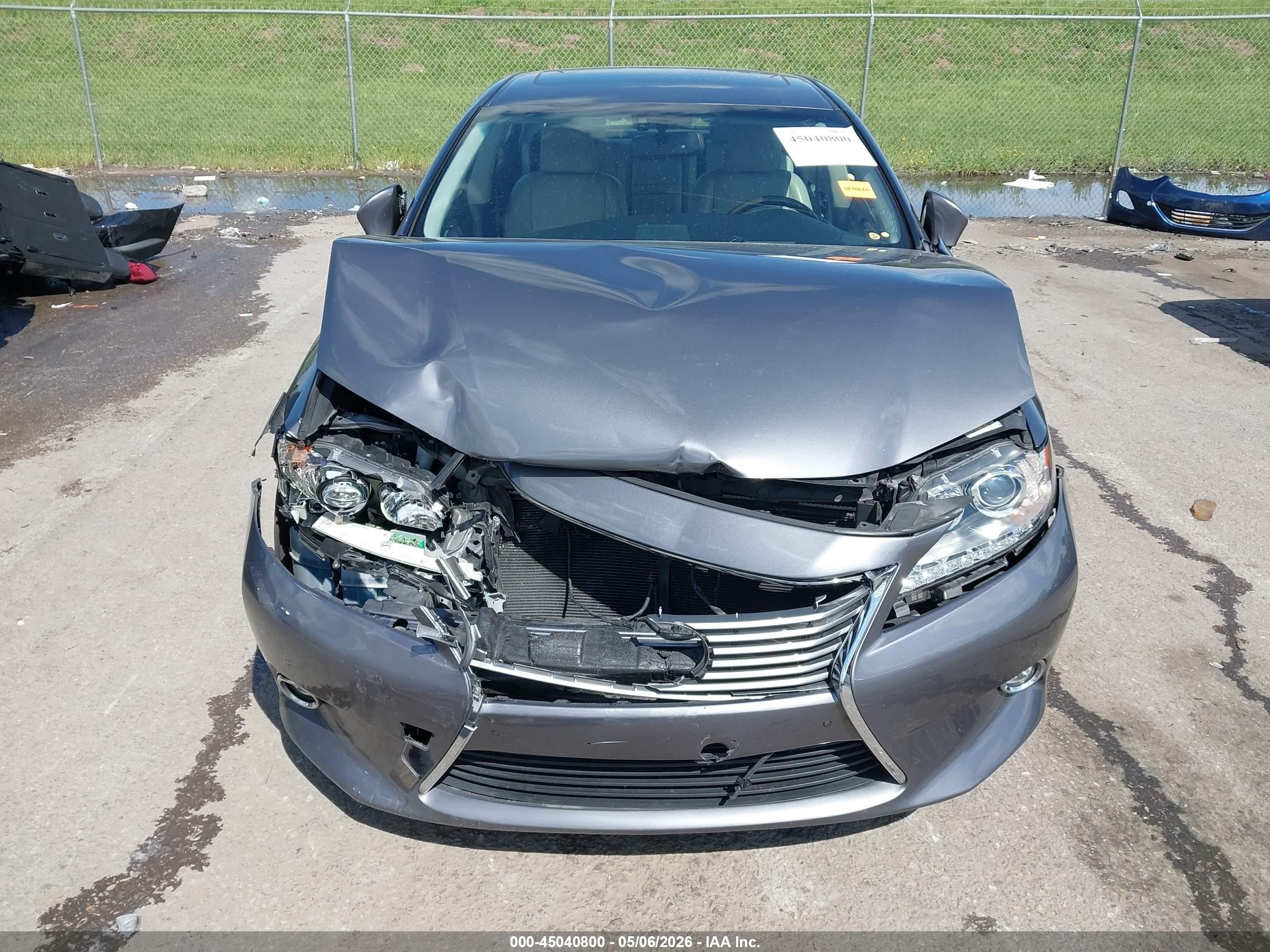 2015 Lexus Es 350   Gray vin: JTHBK1GG7F2190192