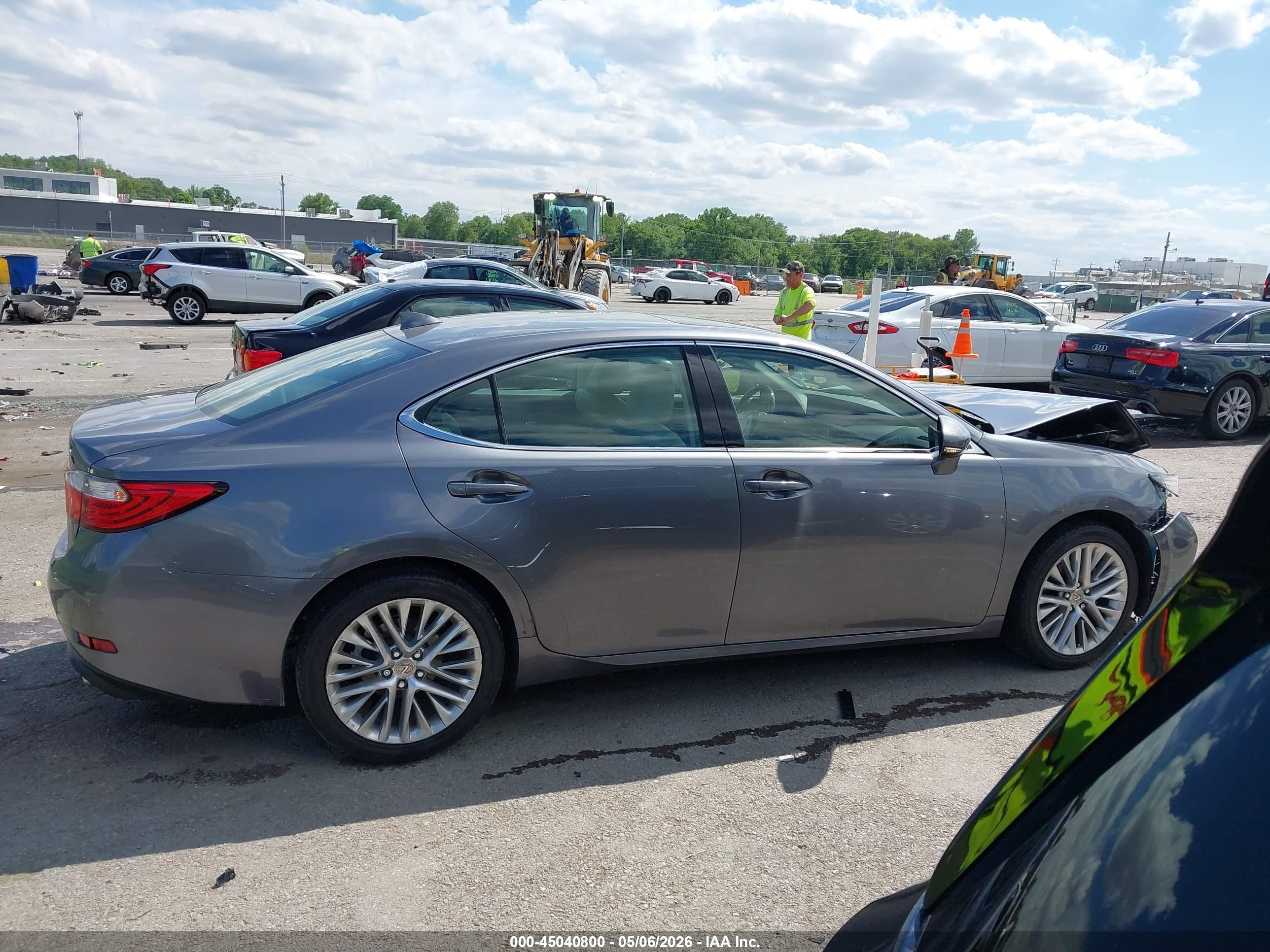 2015 Lexus Es 350   Gray vin: JTHBK1GG7F2190192