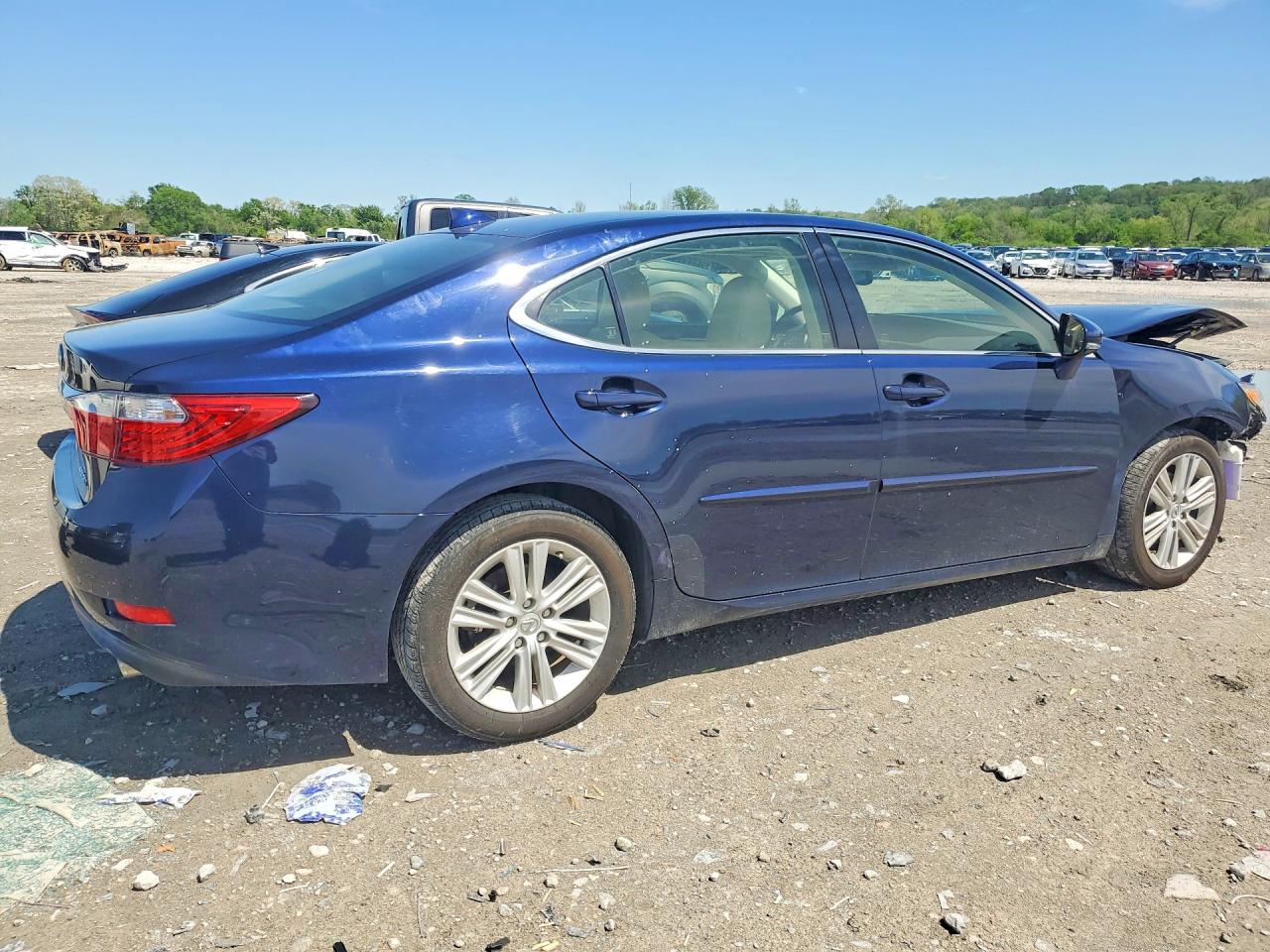 2015 Lexus Es 350 Blue vin: JTHBK1GG7F2196137