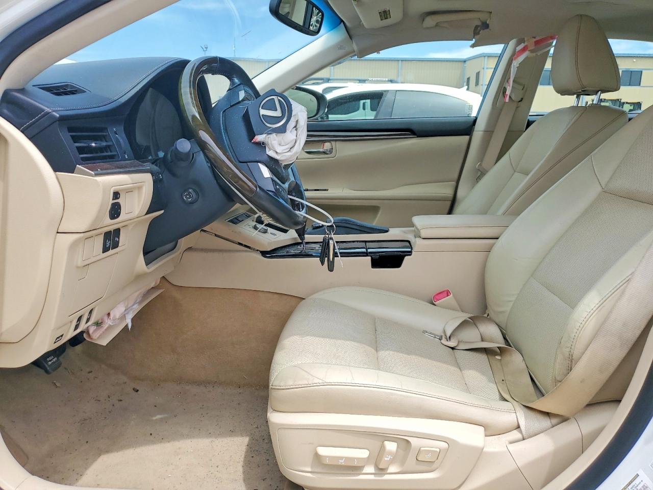 2015 Lexus Es 350 Белый vin: JTHBK1GG7F2196994
