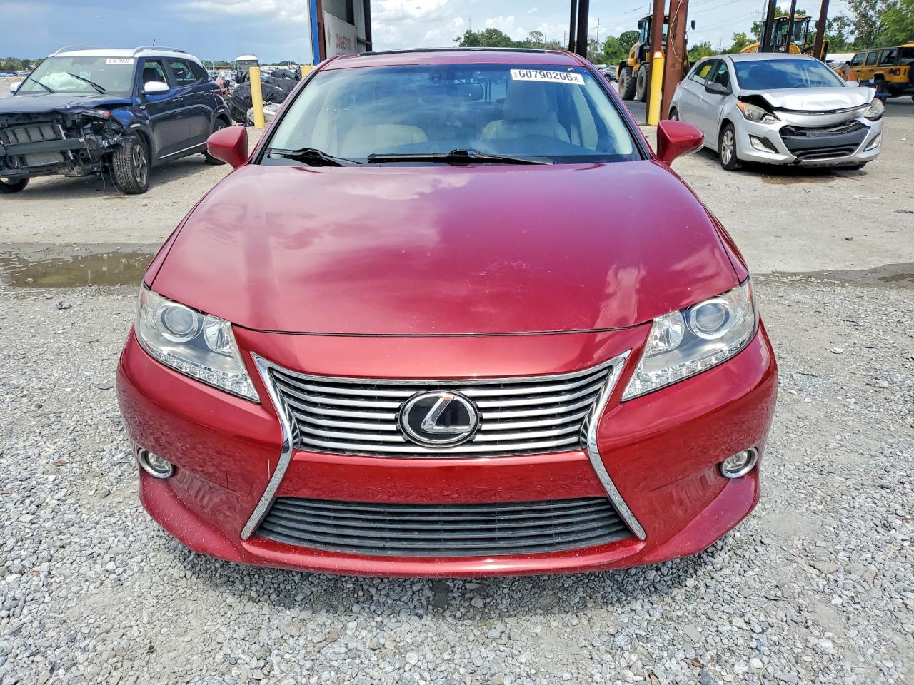2015 Lexus Es 350 Красный vin: JTHBK1GG7F2203071