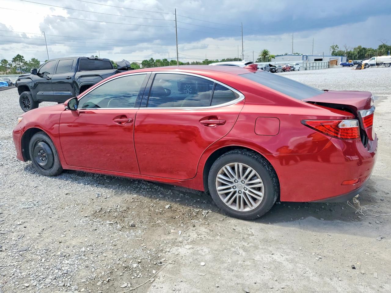 2015 Lexus Es 350 Красный vin: JTHBK1GG7F2203071