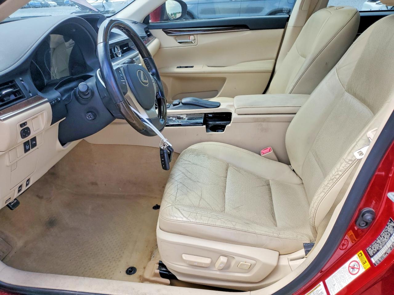 2015 Lexus Es 350 Красный vin: JTHBK1GG7F2203071