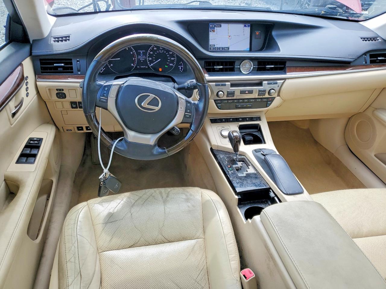 2015 Lexus Es 350 Красный vin: JTHBK1GG7F2203071