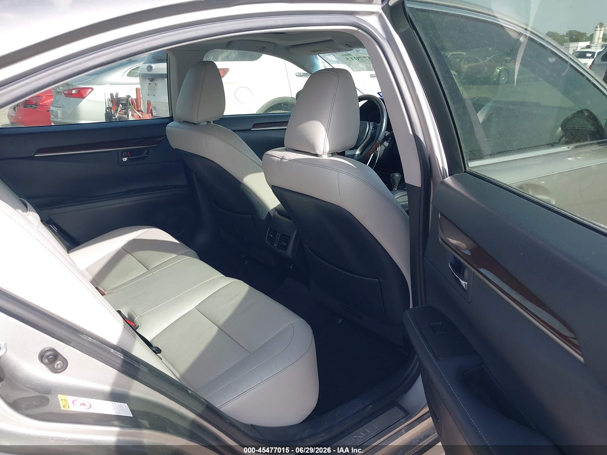 2015 Lexus Es 350   Gray vin: JTHBK1GG7F2208111