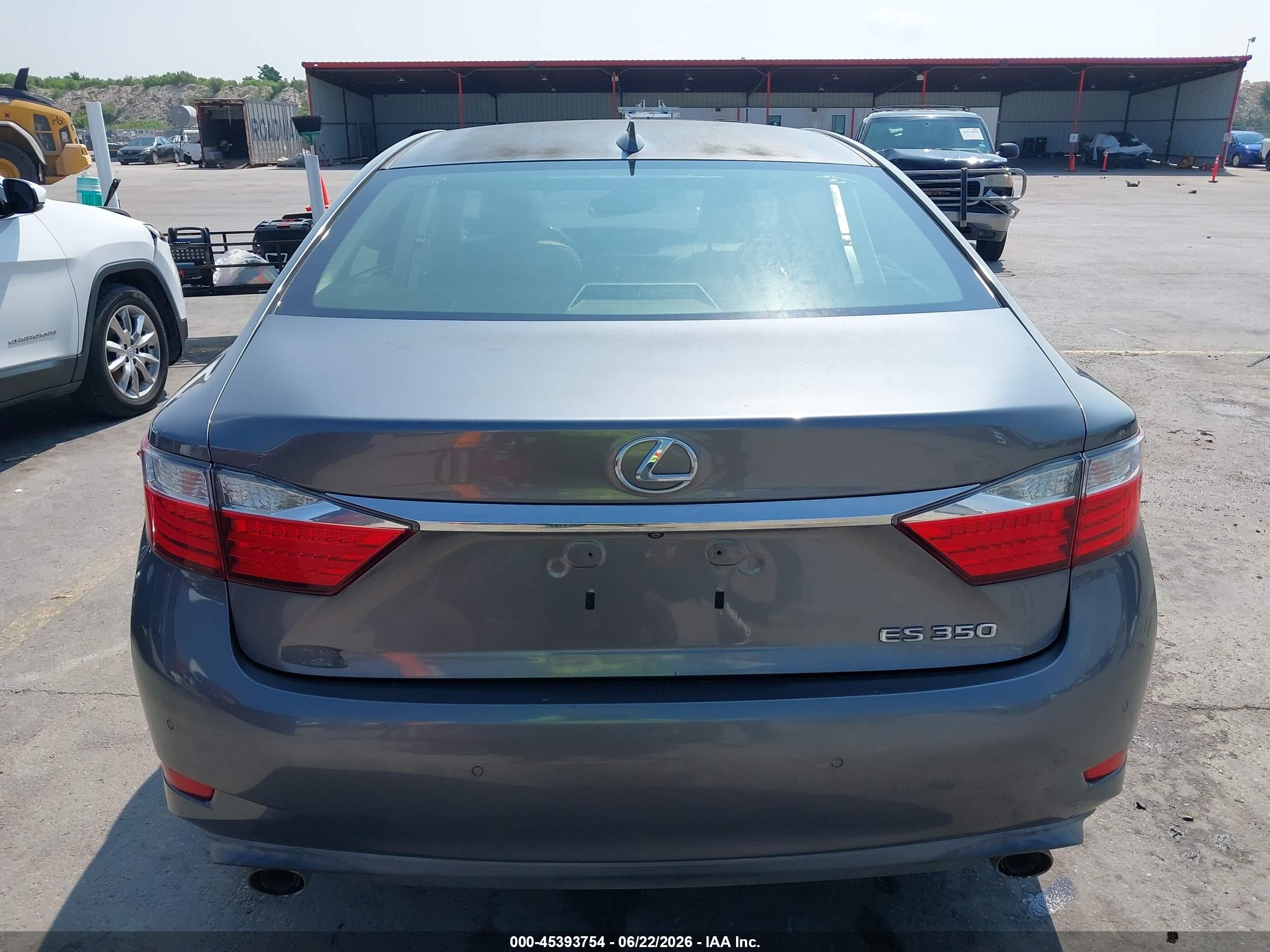 2015 Lexus Es 350   Gray vin: JTHBK1GG7F2209906