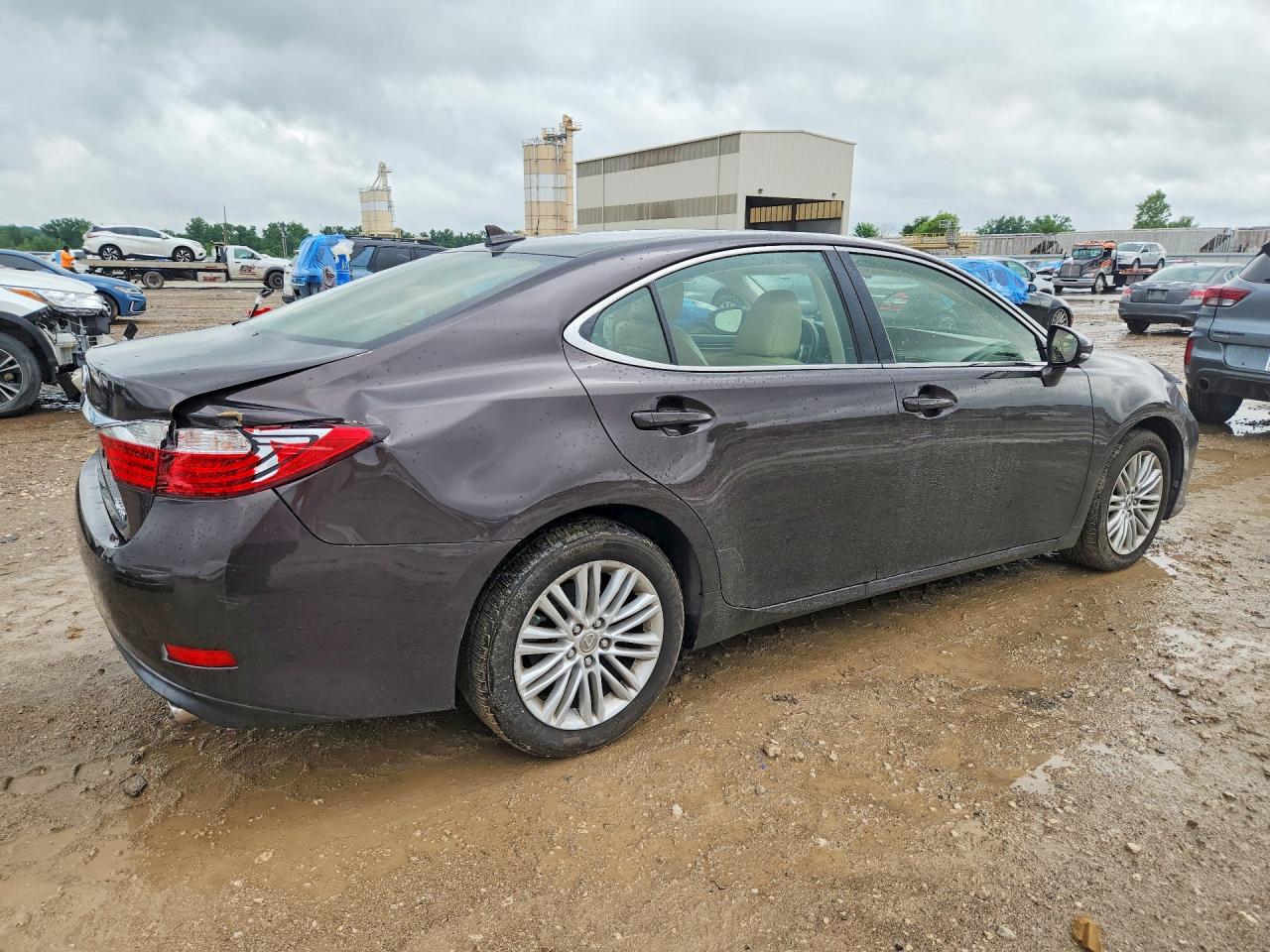 2013 Lexus Es 350 Brown vin: JTHBK1GG8D2001837
