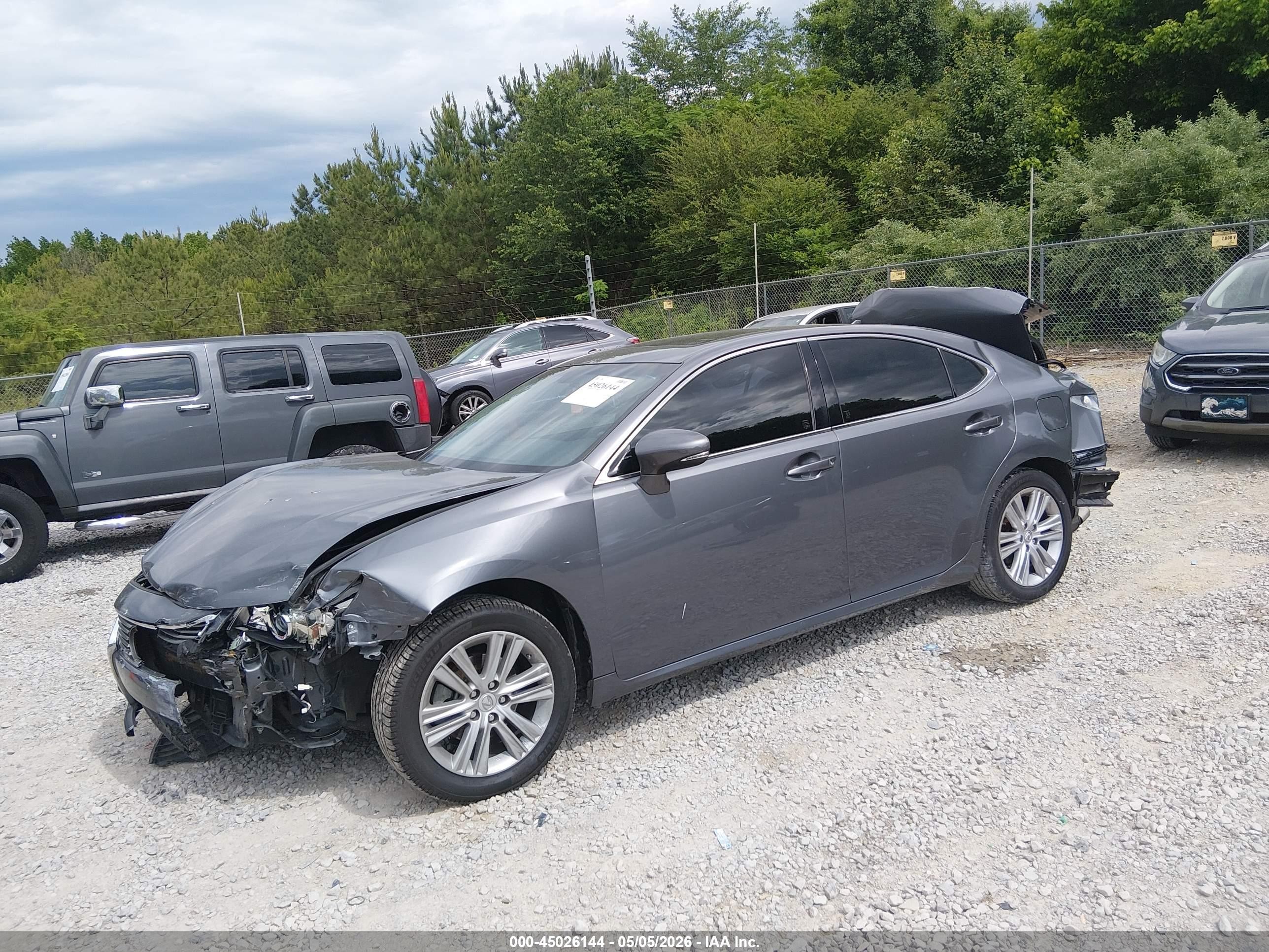 2013 Lexus Es 350   Серебряный vin: JTHBK1GG8D2009503