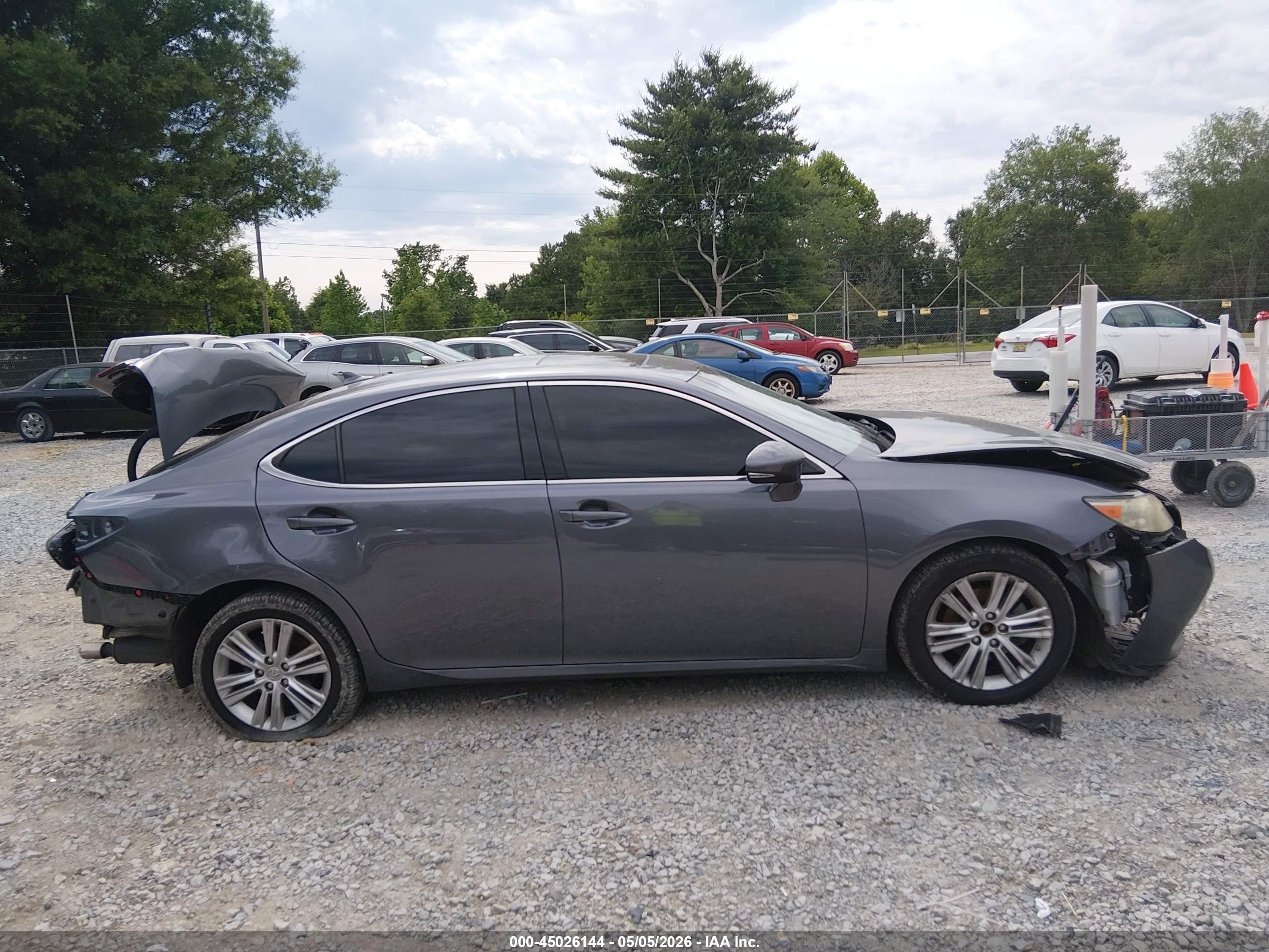 2013 Lexus Es 350   Серебряный vin: JTHBK1GG8D2009503