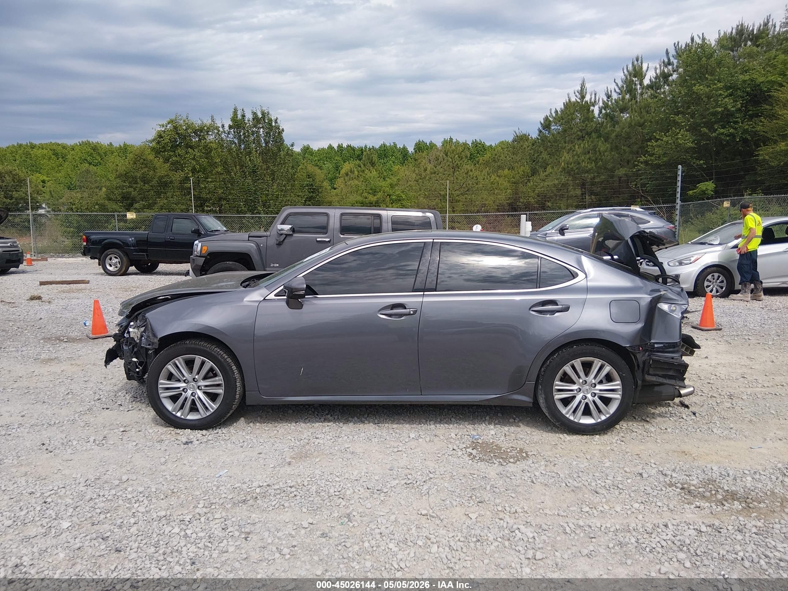 2013 Lexus Es 350   Серебряный vin: JTHBK1GG8D2009503