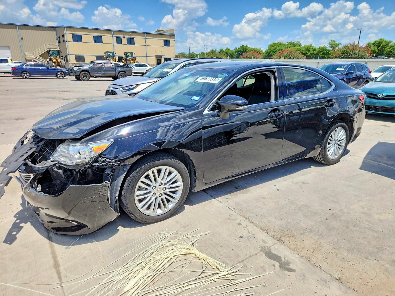 2013 Lexus Es 350 Black vin: JTHBK1GG8D2010084