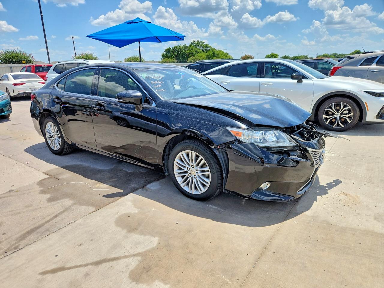 2013 Lexus Es 350 Black vin: JTHBK1GG8D2010084