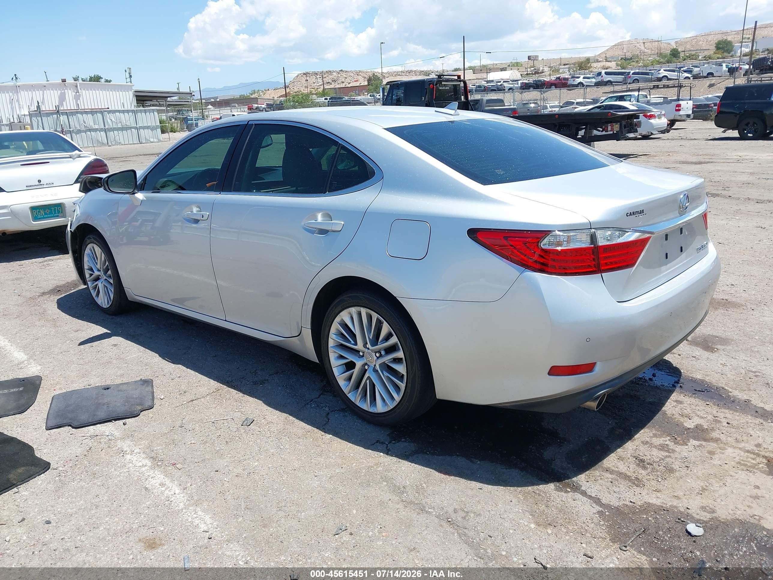 2013 Lexus Es 350   Silver vin: JTHBK1GG8D2010750