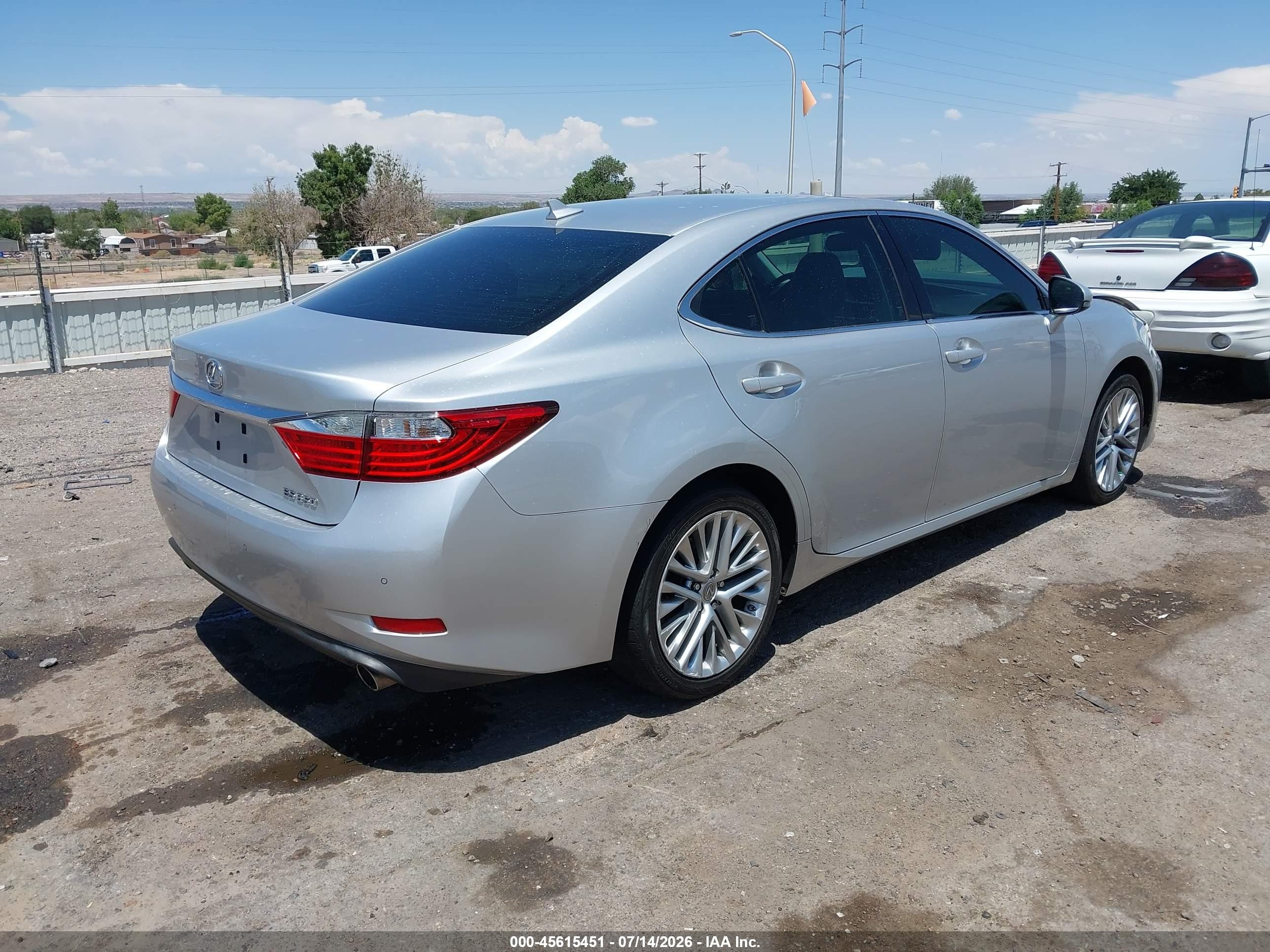 2013 Lexus Es 350   Silver vin: JTHBK1GG8D2010750