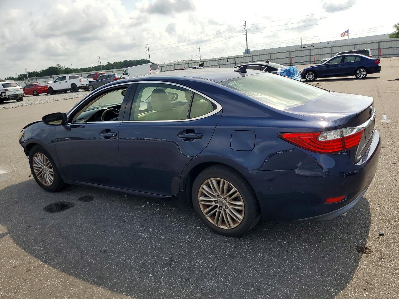 2013 Lexus Es 350 Blue vin: JTHBK1GG8D2013499