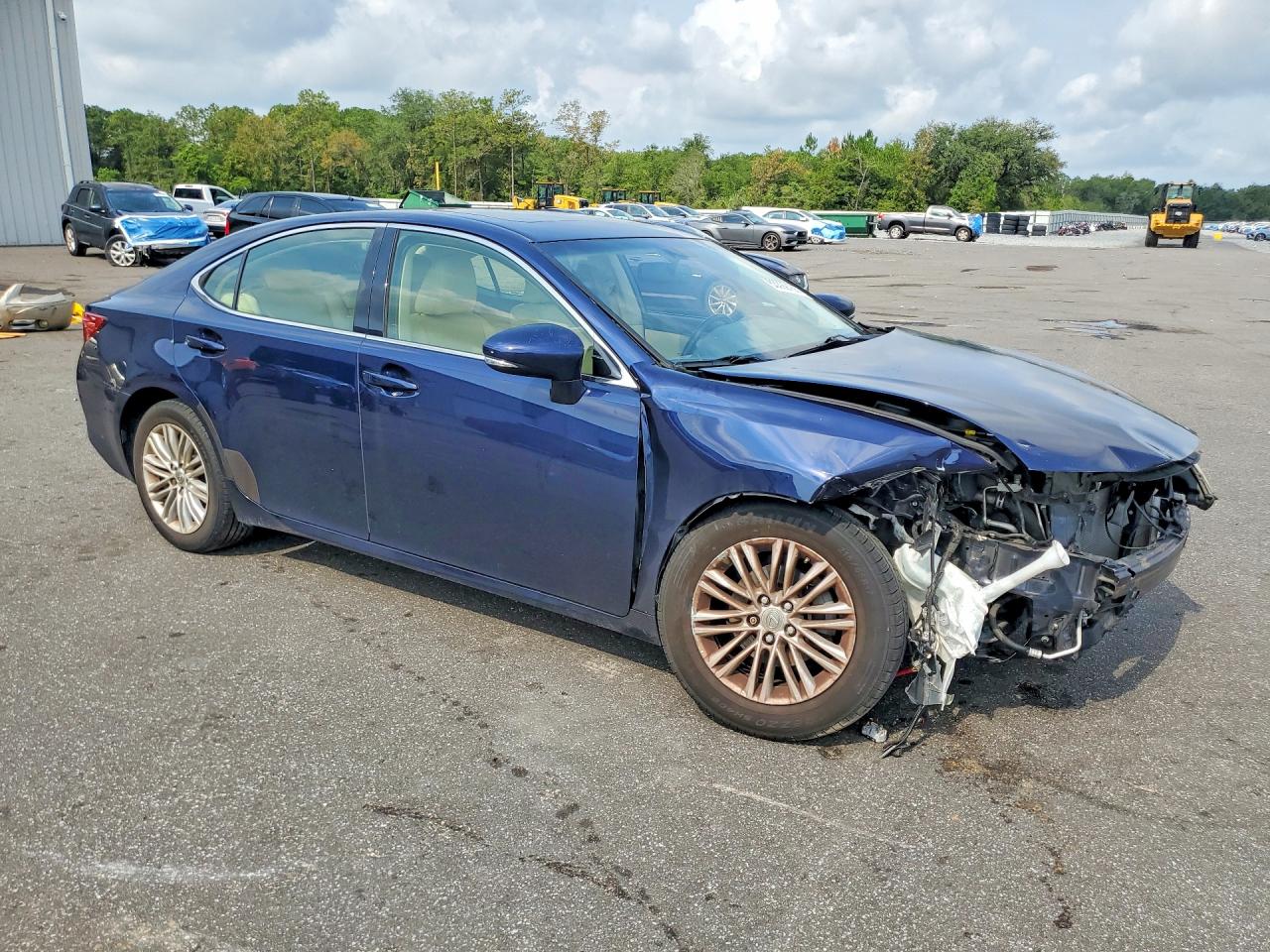 2013 Lexus Es 350 Blue vin: JTHBK1GG8D2013499