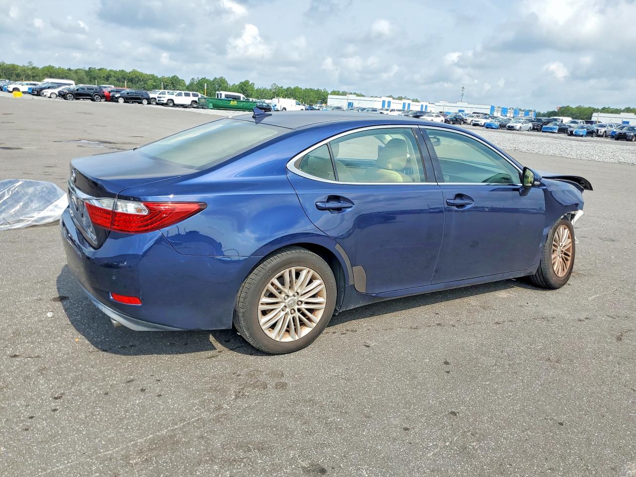 2013 Lexus Es 350 Blue vin: JTHBK1GG8D2013499