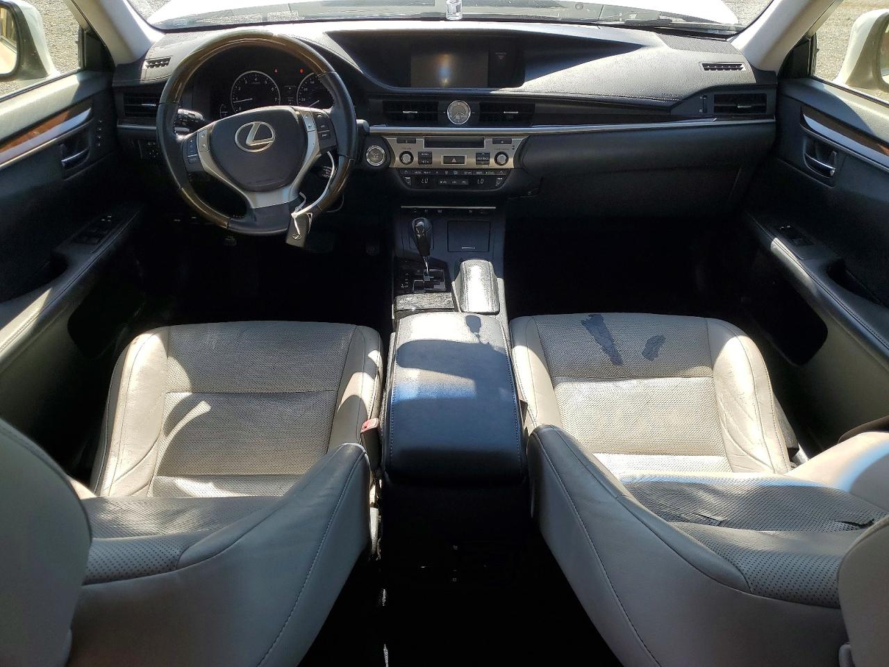 2013 Lexus Es 350 White vin: JTHBK1GG8D2022350
