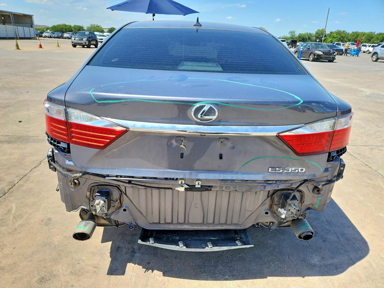 2013 Lexus Es 350 Gray vin: JTHBK1GG8D2028052