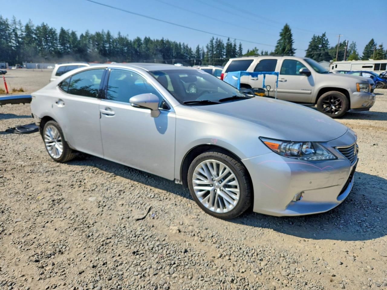 2013 Lexus Es 350 Silver vin: JTHBK1GG8D2031114