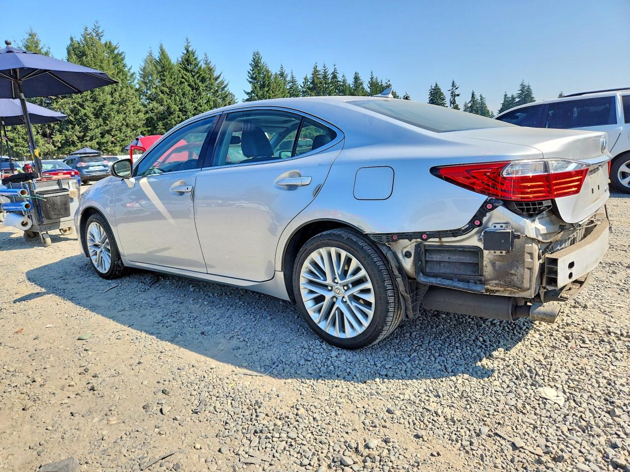 2013 Lexus Es 350 Silver vin: JTHBK1GG8D2031114