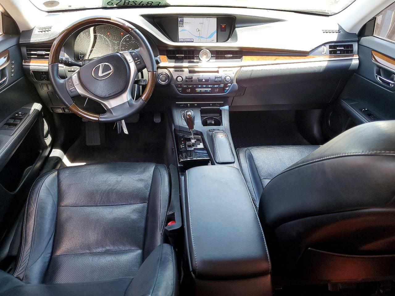 2013 Lexus Es 350 Black vin: JTHBK1GG8D2043568