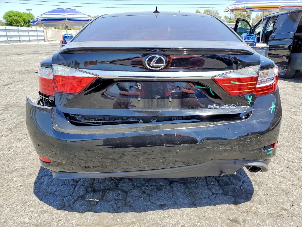 2013 Lexus Es 350 Black vin: JTHBK1GG8D2043568