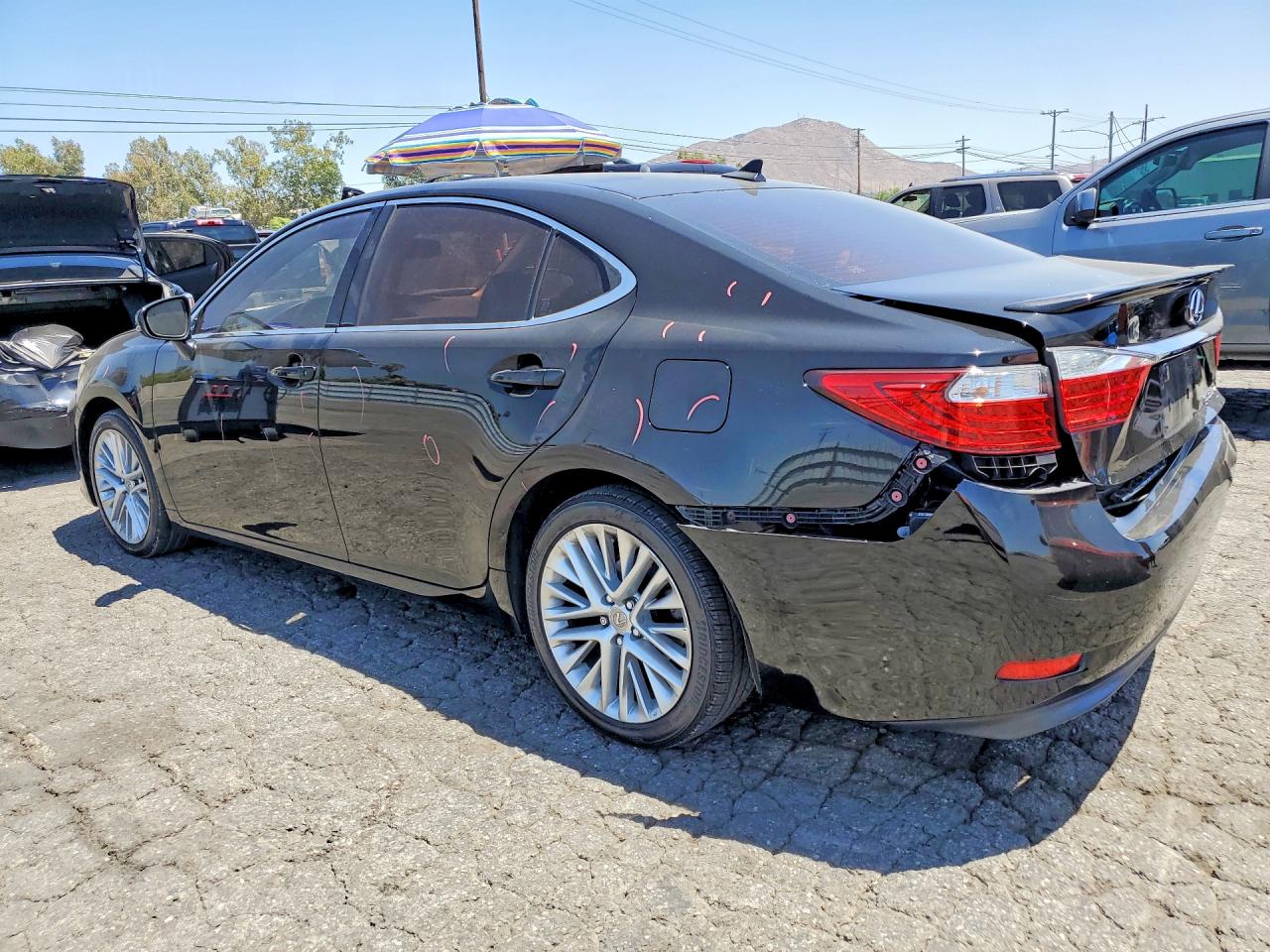 2013 Lexus Es 350 Black vin: JTHBK1GG8D2043568