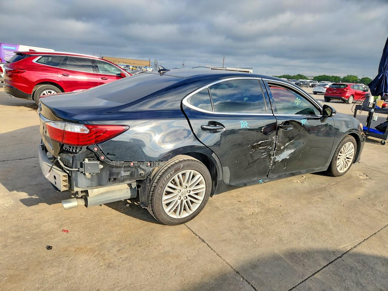 2013 Lexus Es 350 Black vin: JTHBK1GG8D2047099