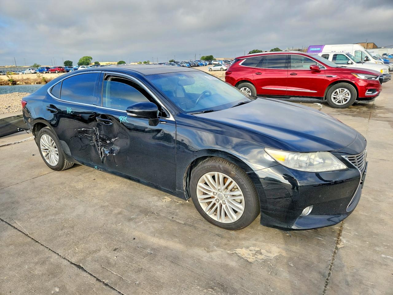 2013 Lexus Es 350 Black vin: JTHBK1GG8D2047099