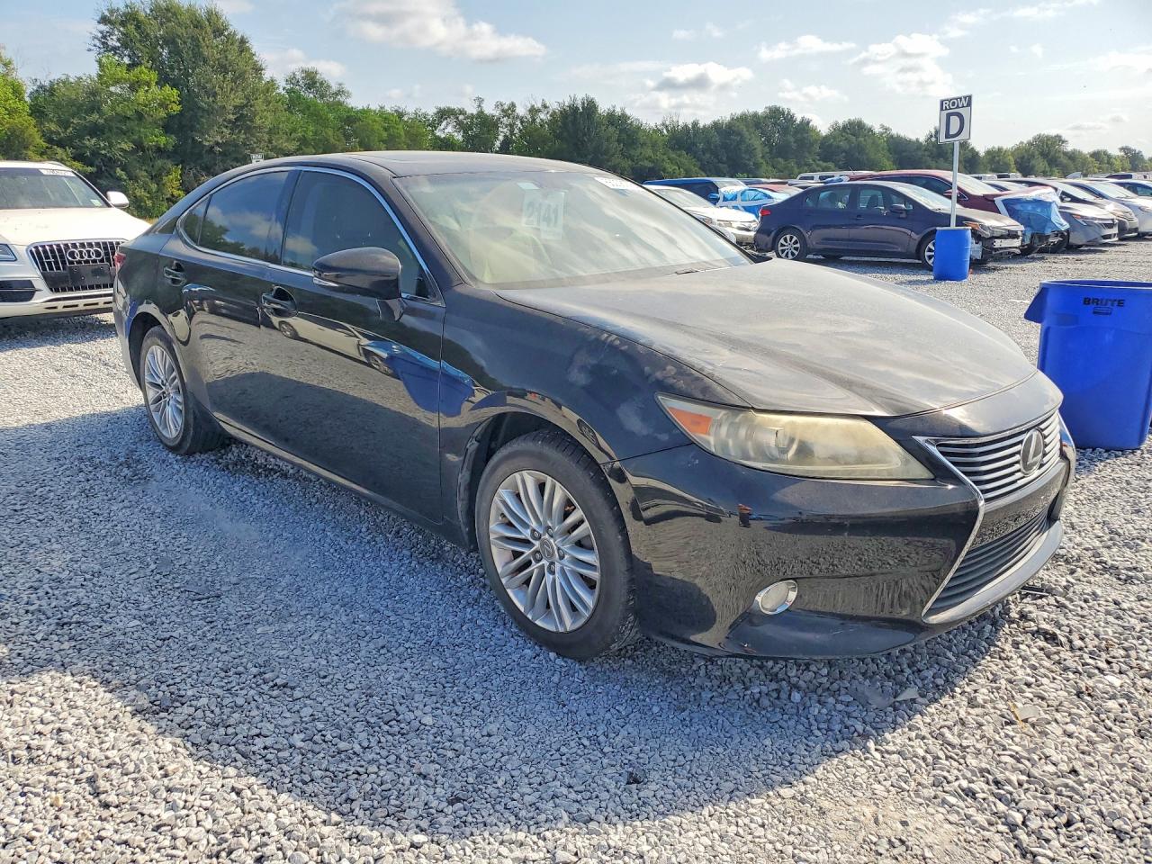 2013 Lexus Es 350 Black vin: JTHBK1GG8D2047300